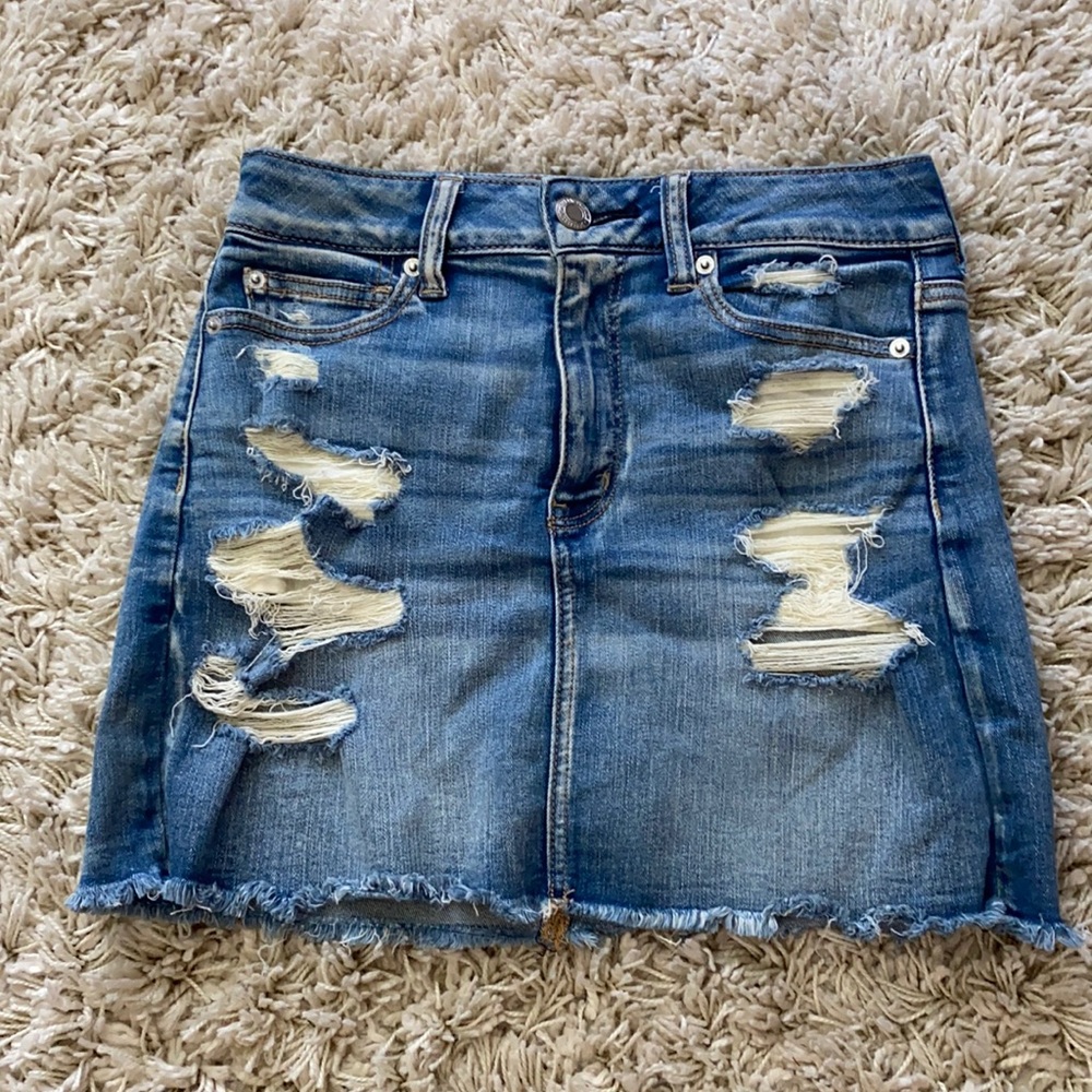 Denim skirt